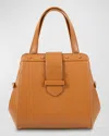 Franzi Camilla Mini Leather Tote Bag In Havana