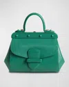Franzi Margherita Small Leather Top-handle Bag In  Green