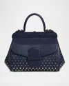 Franzi Margherita Starlight Edition Small Leather Top-handle Bag