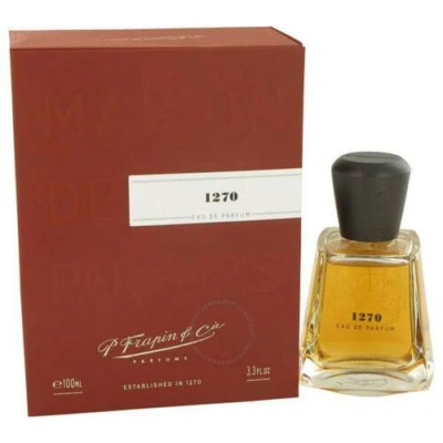 Frapin Unisex 1270 Edp Spray 3.4 oz Fragrances 3760170200392 In Lime / White