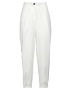 Frase Francesca Severi Woman Pants Ivory Size 6 Polyester, Viscose, Elastane In White