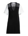 Frase Francesca Severi Woman Sweater Black Size 6 Viscose, Nylon, Cotton, Polyester In Black