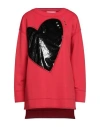 Frase Francesca Severi Woman T-shirt Red Size 6 Polyester, Elastane In Red