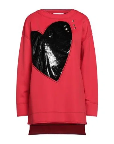 Frase Francesca Severi Woman T-shirt Red Size 6 Polyester, Elastane