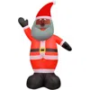 Fraser Farm Hill 12ft Inflatable Aa Santa With Lights In Multi