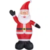 Fraser Farm Hill 12ft Inflatable Santa With Lights In Multi