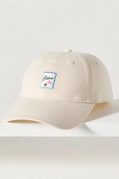 Frasier Sterling Aloha Baseball Cap In Neutral