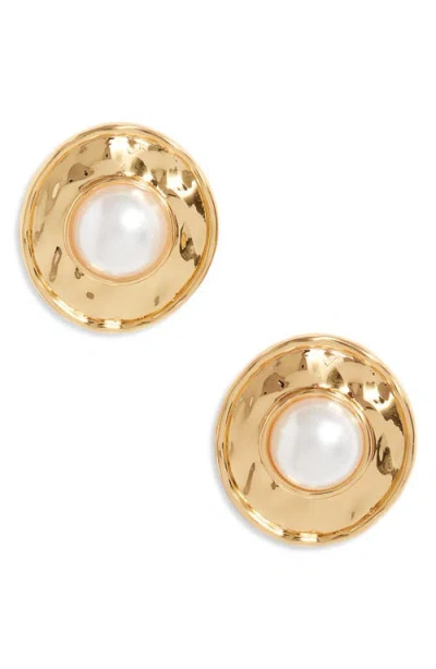 Frasier Sterling Athens Earrings In Gold