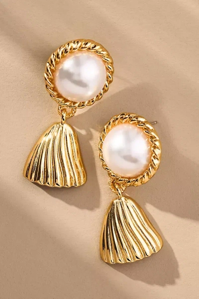 Frasier Sterling Belle Tassel Drop Earrings In Gold