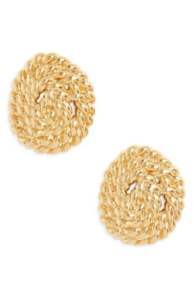 Frasier Sterling Braided Knot Earrings