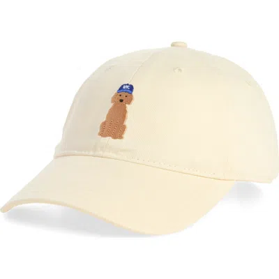 Frasier Sterling City Pup Baseball Cap In Natural