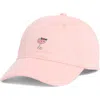 Frasier Sterling Cocktail Embroidered Baseball Cap In Pink