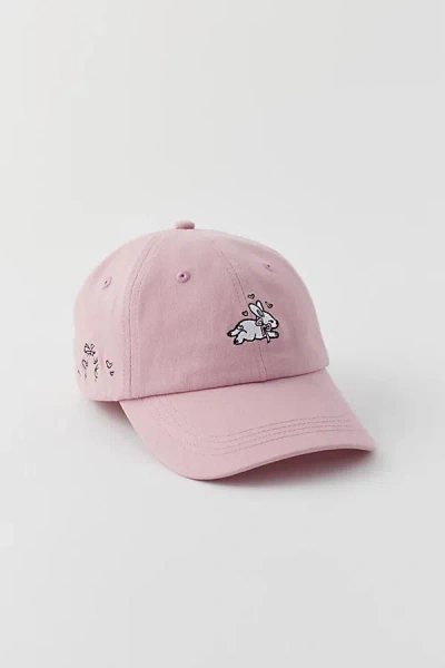Frasier Sterling Fraiser Sterling Bunny Baseball Hat In Pink, Women's At Urban Outfitters