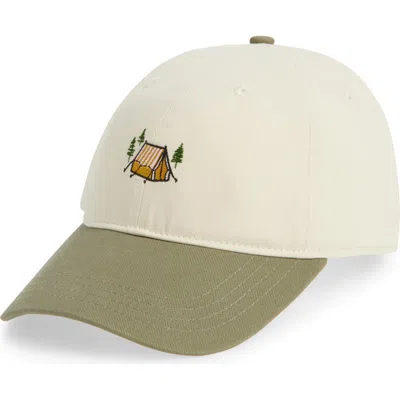 Frasier Sterling Glamping Baseball Cap In Green