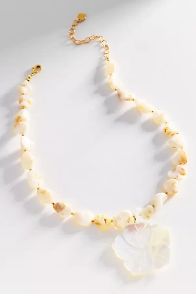 Frasier Sterling Isla Necklace In White