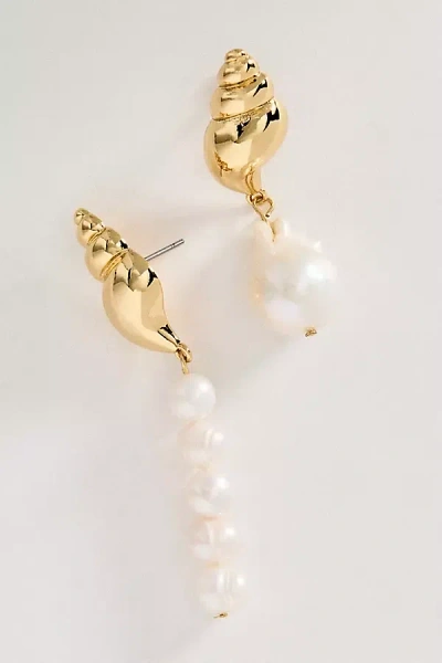 Frasier Sterling Nantucket Earrings In Gold