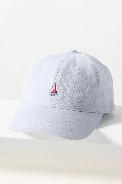 Frasier Sterling Nautical Icon Baseball Cap In Blue