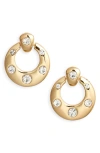 Frasier Sterling Northern Lights Knocker Drop Earrings In Gold