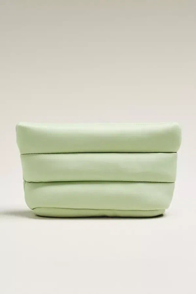 Frasier Sterling Puffer Pouch In Green