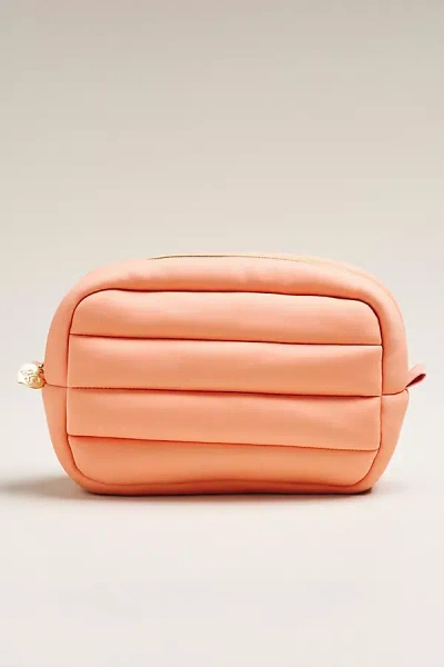Frasier Sterling Puffer Pouch In Orange