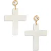 Frasier Sterling Roma Cross Drop Earrings