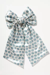 Frasier Sterling Sea Island Bow In Blue