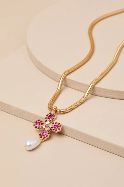 Frasier Sterling Talia 14kt Gold Pendant Necklace