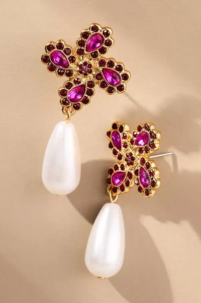 Frasier Sterling Talia Drop Earrings In Gold