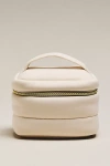 Frasier Sterling Top Handle Puffer Pouch In Neutral