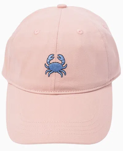 Frasier Sterling Women's Crab Baseball Cap In Pink