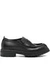 Fratelli Rennella Leather Loafers In Black