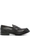 Fratelli Rennella Leather Loafers In Brown