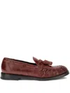 Fratelli Rossetti Bordeaux Rubber Slip-on Loafers In Red