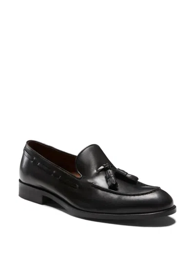 Fratelli Rossetti Brera Tassel Leather Loafers In Black