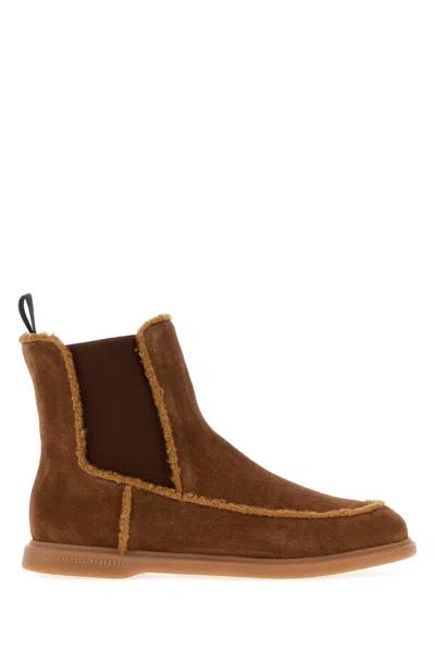 Fratelli Rossetti Brown Suede Ankle Boots