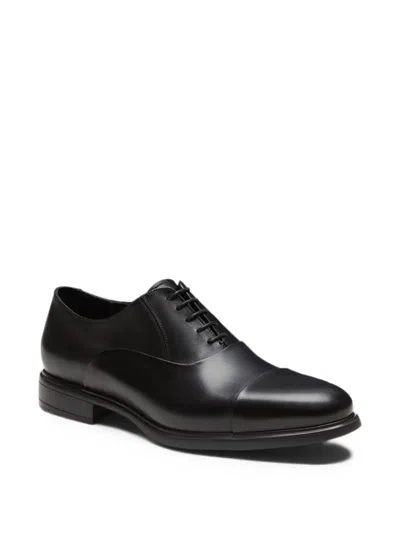 Fratelli Rossetti Cap-toe Lace-up Oxford Shoes In Black