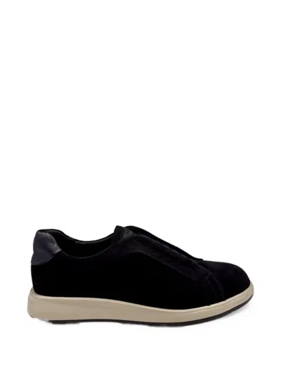 Fratelli Rossetti Dublin Suede Slip-on Sneakers In Multi