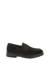 Fratelli Rossetti Cocoa Suede Moccasin In Black