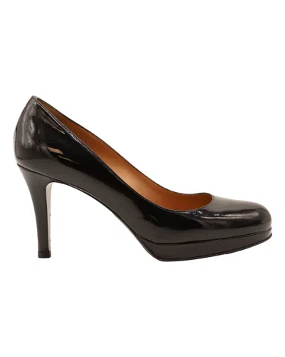 Fratelli Rossetti High Heel Pumps In Black Patent Leather