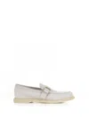 FRATELLI ROSSETTI IVORY SUEDE MOCCASIN