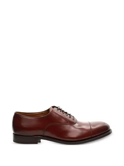 Fratelli Rossetti Lace-up Oxford Shoes In Burgundy