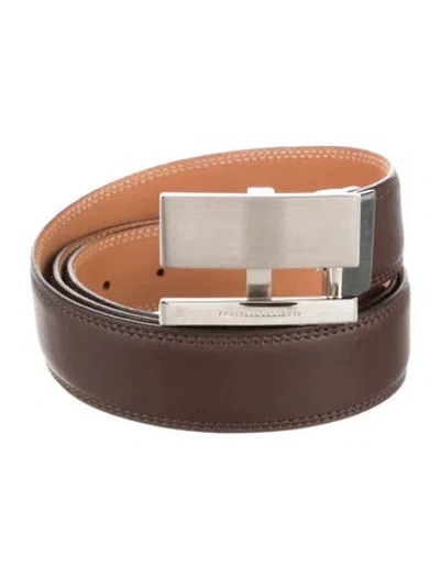 Pre-owned Fratelli Rossetti Leather Belt In Brown