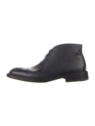 Pre-owned Fratelli Rossetti Leather Brogues In Blue
