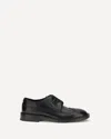 Fratelli Rossetti Black Leather Oxfords And Derbies In Black