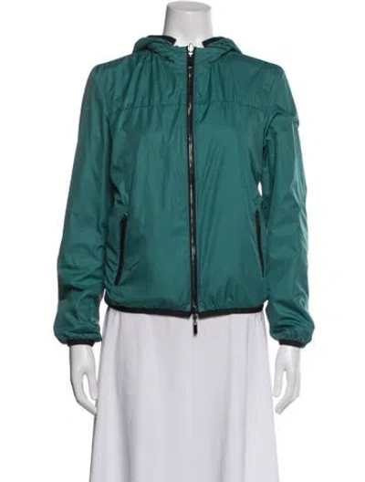 Pre-owned Fratelli Rossetti Leather Jacket In Green