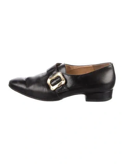 Pre-owned Fratelli Rossetti Leather Loafers In Black