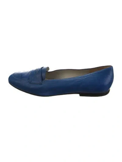 Pre-owned Fratelli Rossetti Leather Loafers In Blue