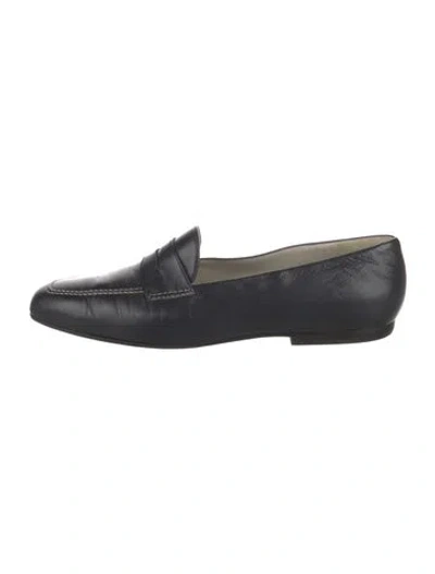 Pre-owned Fratelli Rossetti Leather Loafers In Blue