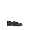 Fratelli Rossetti Leather Loafers With Tassels In Black
