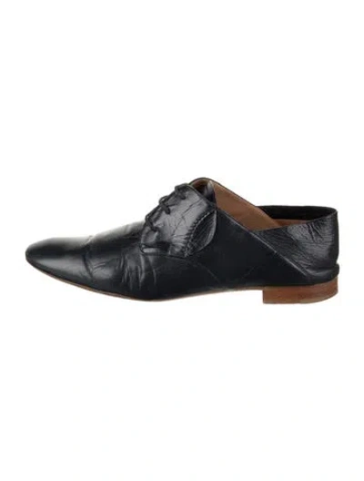 Pre-owned Fratelli Rossetti Leather Oxfords In Blue